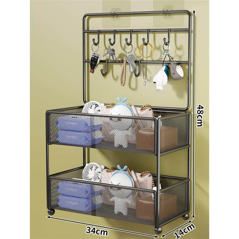玄关钥匙收纳装饰盒摆件入户门口鞋柜上置物架桌面挂墙整理的神器,收纳整理,书桌收纳置物架,淘宝优惠券,粉丝福利购,淘宝优惠卷