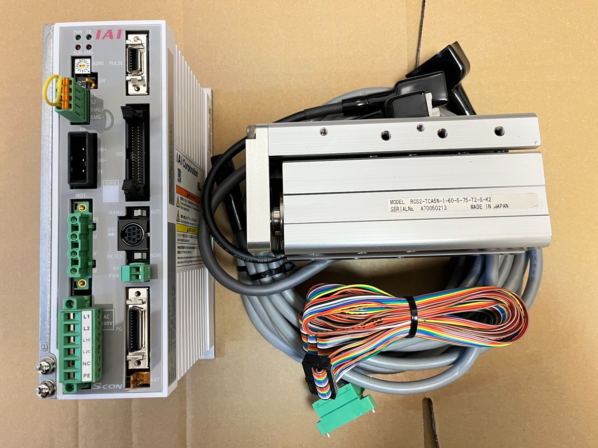 日本IAI 电缸滑台RCS2-TCA5N-I-60-5-75