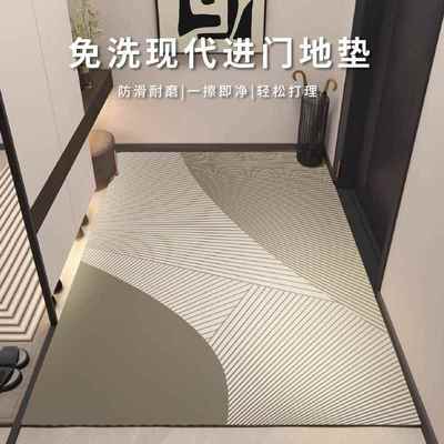 地垫入户门地垫家用pvc免洗可擦耐脏门垫进门脚垫防滑加厚地毯