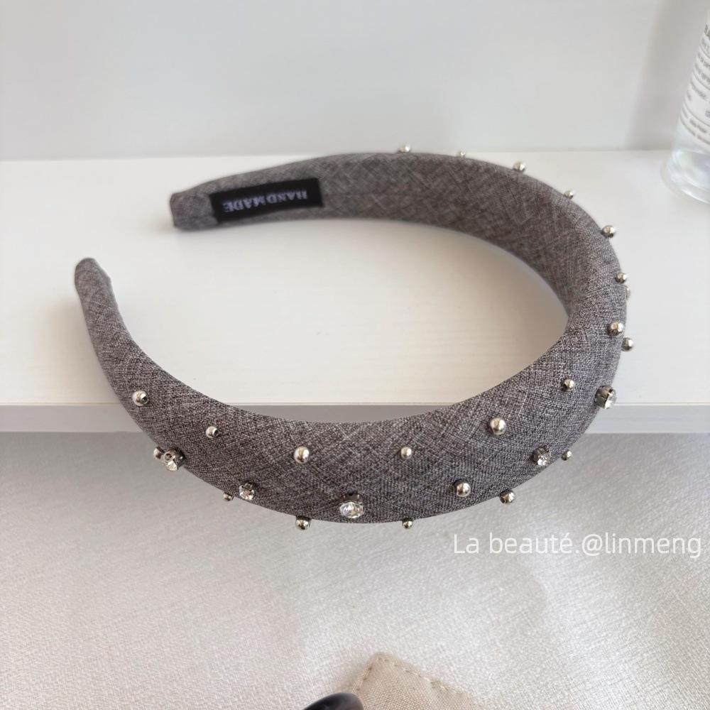 格雷灰色韩版发箍高级甜美发饰