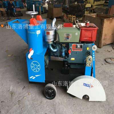 牧场混凝土刻纹机场面防滑开槽机路推手式养殖牛防YDL滑刻纹机