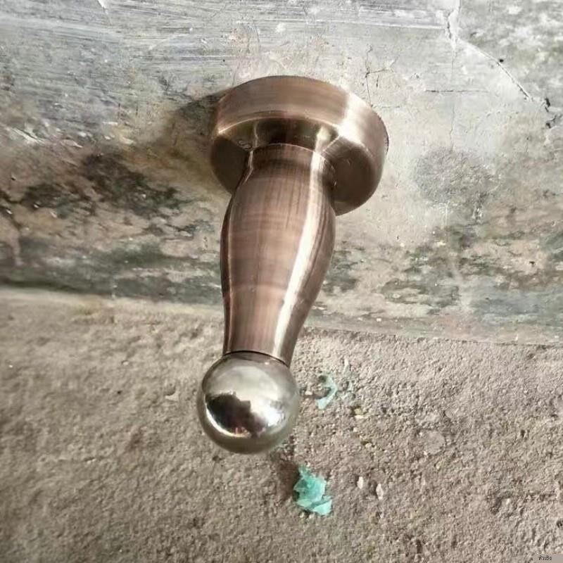 防碰门吸防撞强磁地吸卫生间卧室墙吸门阻挡黑色室内不锈钢两用.