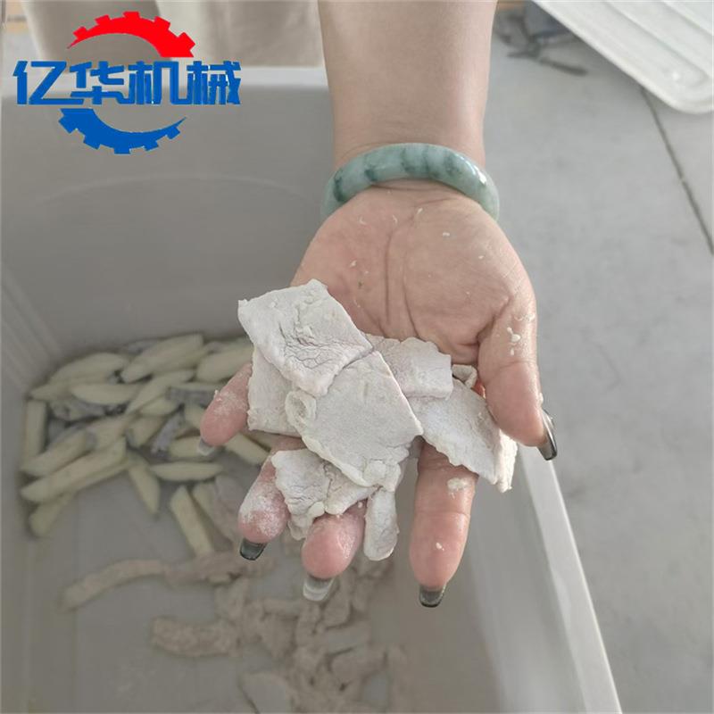 新型锅包肉滚筒上粉机鸡米花裹粉油炸设备鱼米花滚筒裹粉机