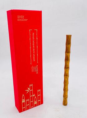 朱炳仁铜竹节笔节节高升书房文具收藏送人创意教师节礼品铜材料