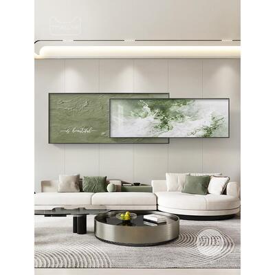 抽象20240626壁海厅浪客装饰画现代景简约沙发背墙画高端大气双层