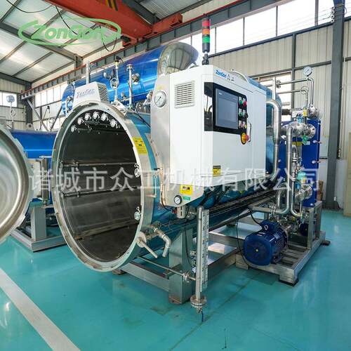 全自动高温喷淋杀菌锅 多功能即食燕窝高温灭菌罐 灭菌设备厂家