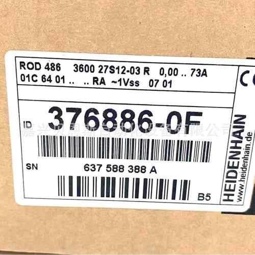 ROD486 1024 27S12-03 ID376886-0E/295466-0E海德汉原装编码器