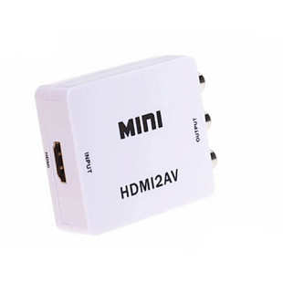 hdmi AV切换器 cvbs 高清支持1080P HDMI转AV切换器 HDMI