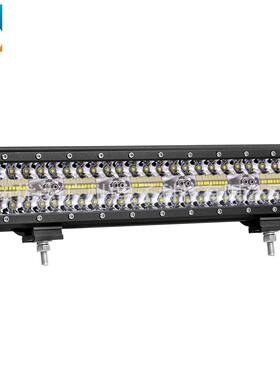 射灯改装灯新款LEDlightbar100LED300W15寸长条灯汽车工作灯