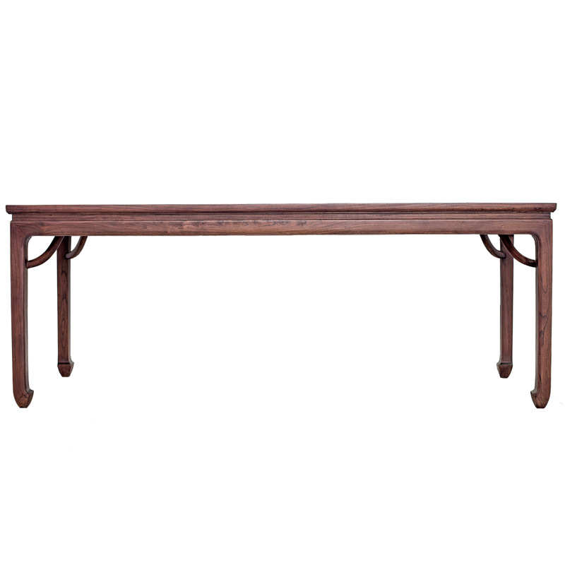 新中式茶桌椅组合禅意茶台实木会议茶几泡仿古茶室会客实木茶台