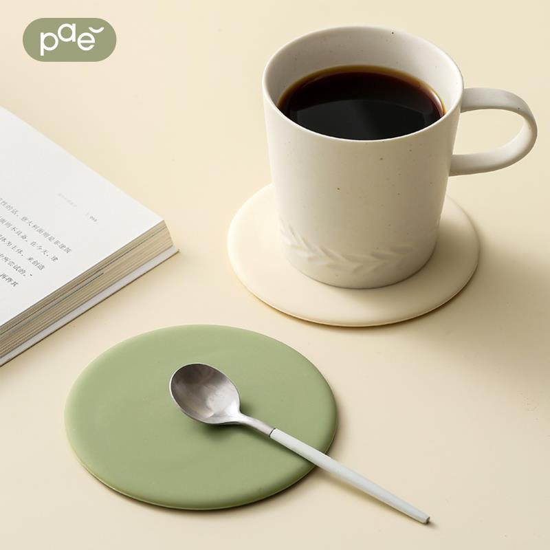 PAE矽胶杯垫隔热垫轻奢高级感茶杯垫防烫垫吸水杯垫防滑咖啡杯垫