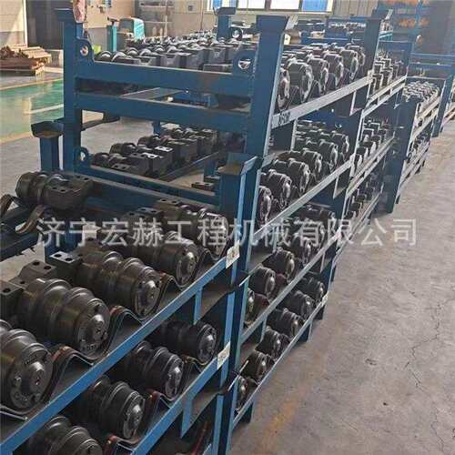 凯斯挖掘机CX360 CX460 CX470履带总成 链条 链节 支重轮 托轮