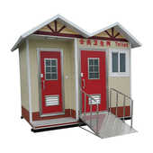 发泡式 移动厕所批发景区移动卫生间公共活动卫生间公厕移动卫生间