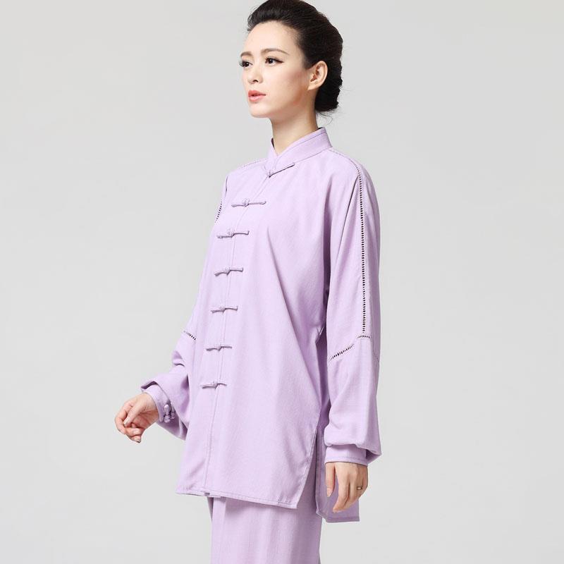 高档高端春品牌225新款亚麻太极服男棉麻段锦练功服女太极八拳0国图片