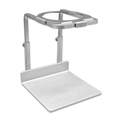 不锈钢304 orea1手冲咖啡可调节支架 银色四脚防滑手冲咖啡支架