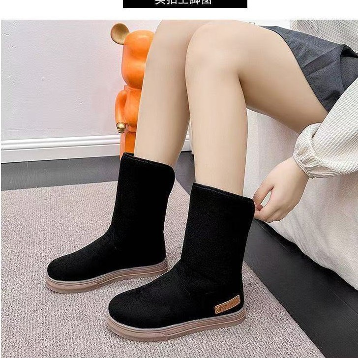 雪地靴牛津底加厚保暖时尚雪地靴