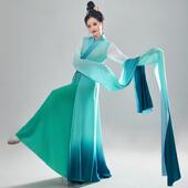 意 舞4蹈服装 高档古典舞演出服女飘逸02新款 中国风艺考2春茶暖水袖