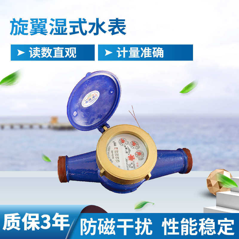 河南厂家 旋翼式自来水水表DN32t冷跳字水表 家用水表,五金/工具,水表,淘宝优惠券,粉丝福利购,淘宝优惠卷