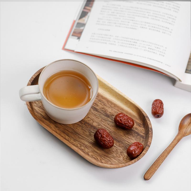 椭圆形水果盘下午茶咖啡杯餐盘盘