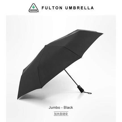 高档英国富顿Fulton雨伞男士自叠动折晴两用伞雨加大抗风全自尔动