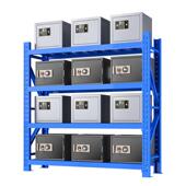 轻型层板仓储货架多层货物架仓库置物架快递储物架仓库驿站货架