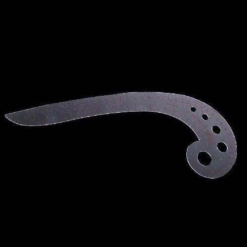11.8 Inch Long Sewing Ruler -Multi Functional Comma Shaped