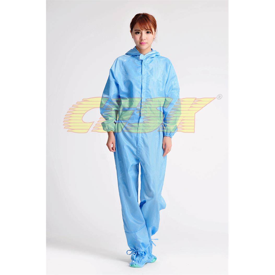 正品洁净连体净连鞋静电衣化生四物制服药无尘工作沙疗服可耐高温