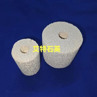 石英管式炉堵头 氧化铝隔热塞 石英堵头