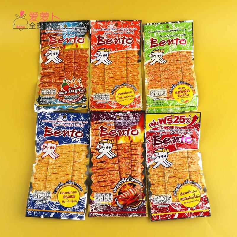 泰国超味鱿鱼Bento squid seafood snack鱿鱼小吃
