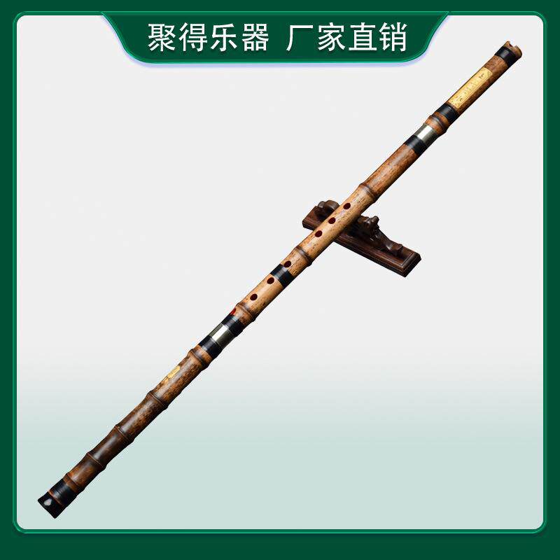 紫竹洞箫三节长箫高档专业演奏零基础8孔竹箫零基础入门八孔长箫
