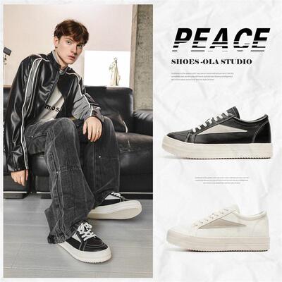 Ricks Shoes Men Twill Canvas Low Top Casual Shoes Women