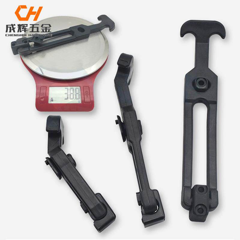 弹性锁扣T型橡胶工具箱搭扣工程机械工业设备外壳扣锁拉动式门锁