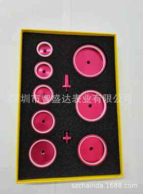 EVD钟工具工压圈外具表红色