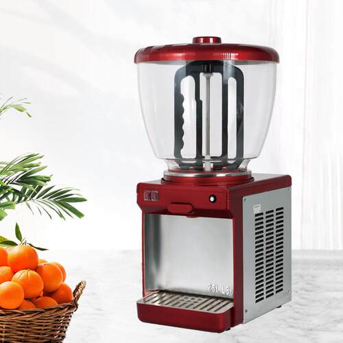 新品25L单缸双缸冷饮机单冷和冷热双温商用果汁机
