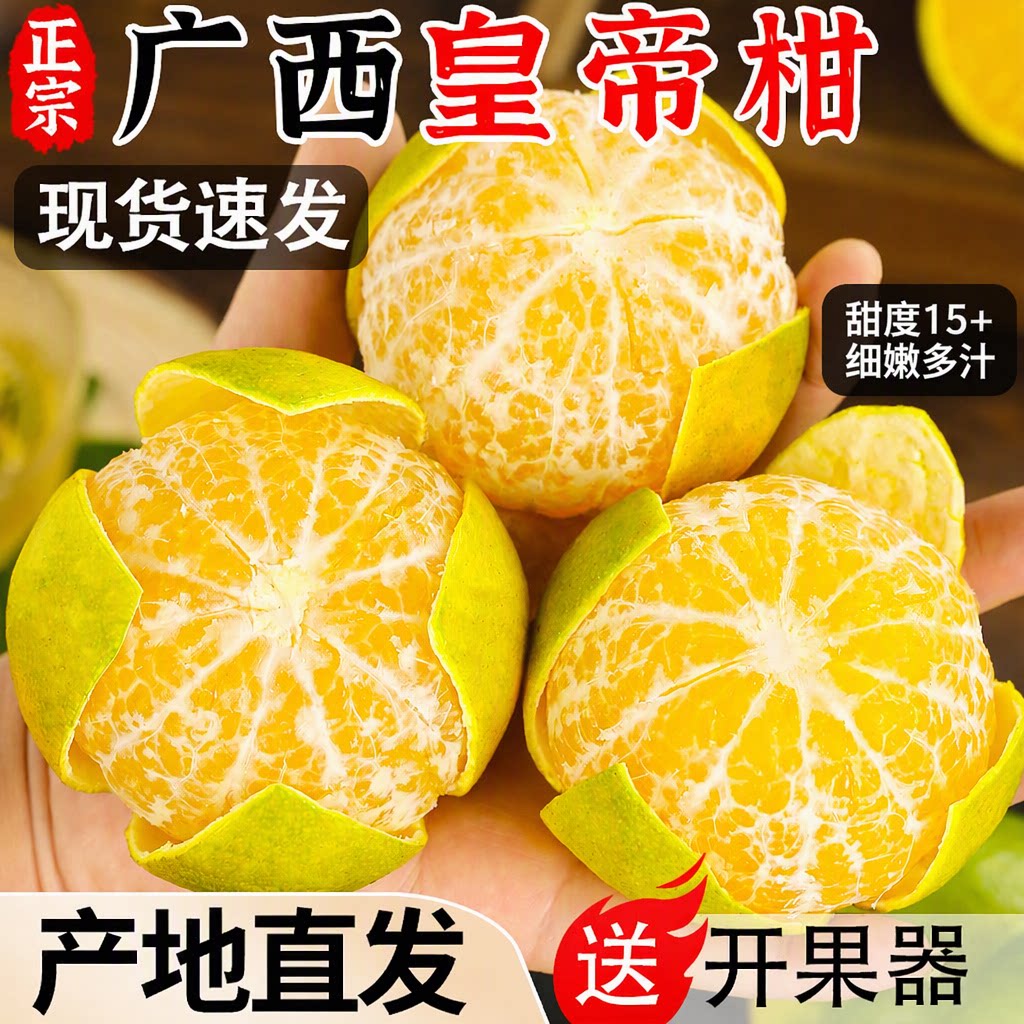 【产地直发】正宗广西皇帝柑