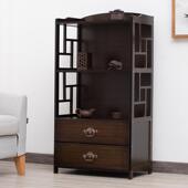 沙边几茶边柜柜茶几客厅烧水角置物茶桌实木茶水架角发几小QW 589