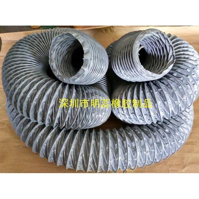 内径400MM尼龙布风管耐高温帆布软管伸缩通风管排气排风排油烟管