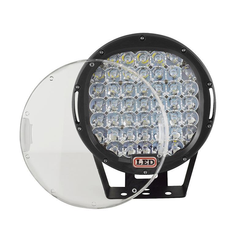 LED大视野工作灯 9英寸225W 皮卡越野行驶灯工程机器车灯远程射灯