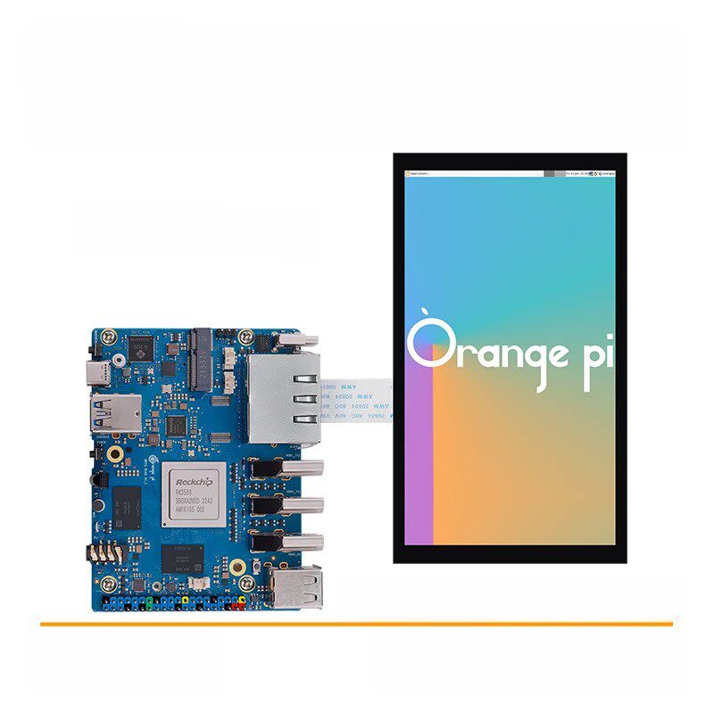 香橙派屏幕5.5寸1080P电容触摸DSI 支持OrangePi 5/5B/5Plus/5Pro