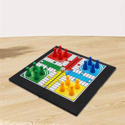 Ludo Game Set Strategy Game Parent Child Interaction with Fo