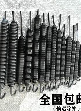栅栏机弹簧 拉簧 带勾弹簧 带钩拉簧 栅栏机阻车器伸缩弹簧