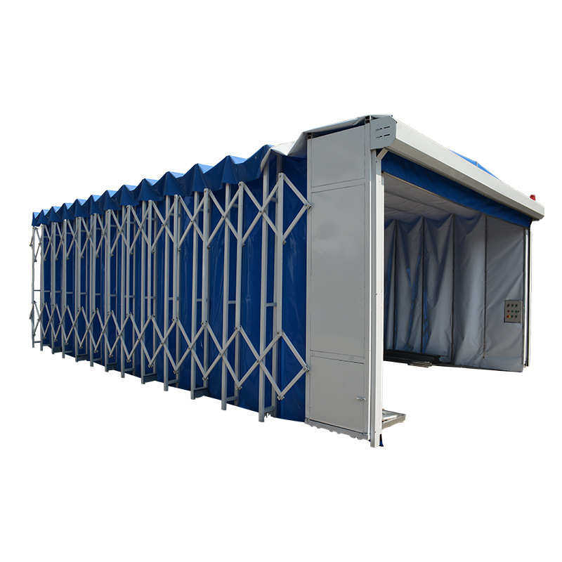 工厂轨道式喷涂车间家具无尘打磨高温推拉式雨棚电动移动伸缩房,机械设备,涂装设备,淘宝优惠券,粉丝福利购,淘宝优惠卷