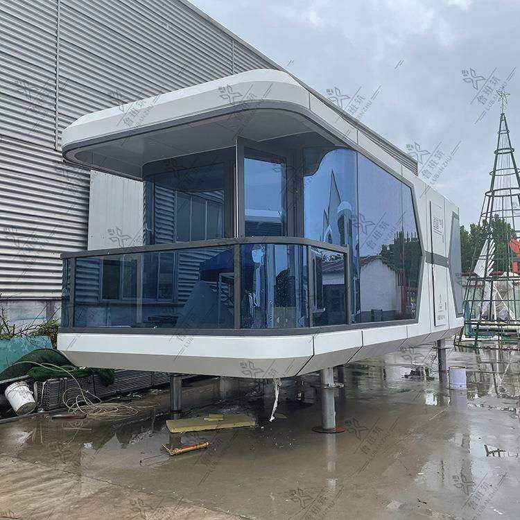 设计可移动太空舱民宿泡泡小屋网红餐厅营地拍照打卡观光酒店