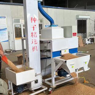 多功能粮食种子精选机家用水稻小麦选种机自动筛选去杂去秕谷