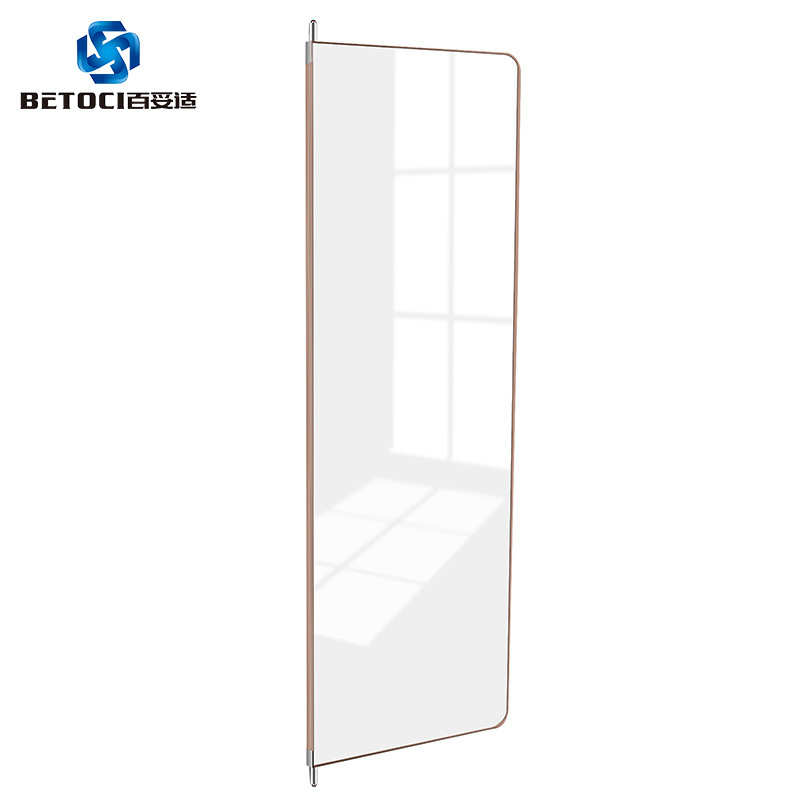 百妥适 平开门试衣镜 翻转穿衣镜 旋转式全身镜 隐藏式衣柜镜子