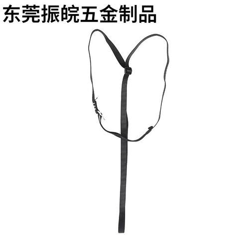胸式上升器固定带肩带 腹前可调式爬绳器固定肩带 安全带胸带工厂