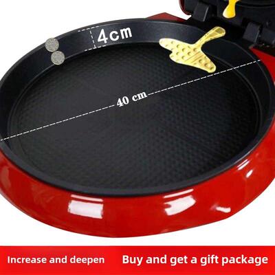 电烧饼锅深化和扩大瞭家用大尺寸可拆可洗双面加热自动断电新型多