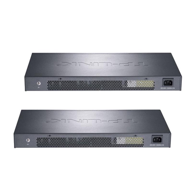 TP-LINK 三层网管交换机支持云管理 万兆上联交换机 网络网线分线