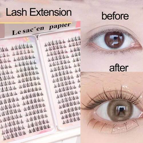 DIV Makeup 32 Rows Lash Cluster Eyelash Book False Eyelashes