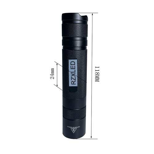 led 3w 90-150mw 330nm 335nm 340nm uvb 深紫外线检测手电筒